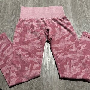 NVGTN Pink Camo Leggings